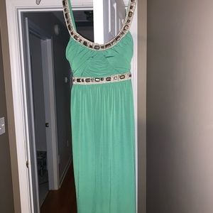 Green dress